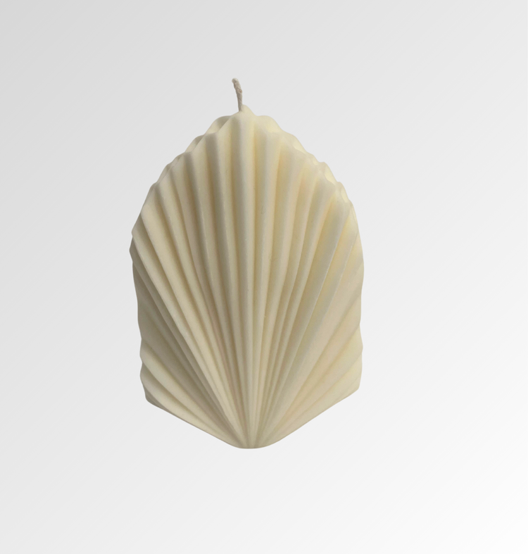 Shell Pillar Candle