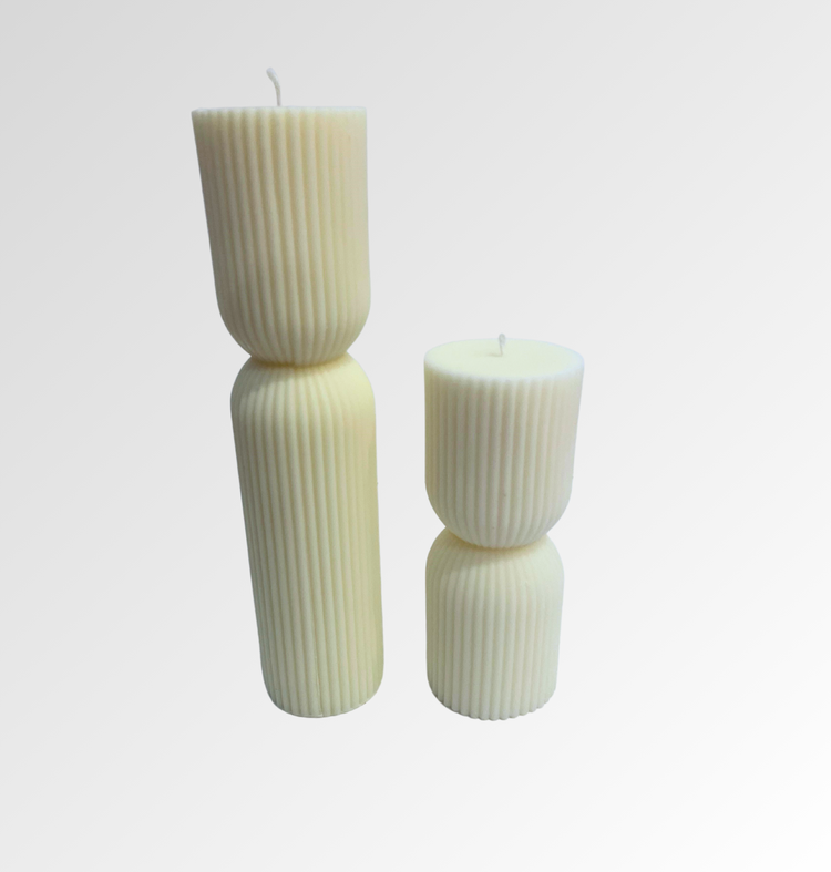 Tower Pillar Candle Set